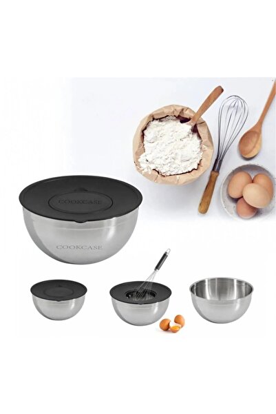 COOKCASE مجموعة وعاء الخلط المكونة من 9 قطع