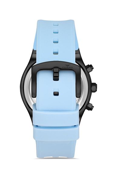 FERRO Fm3178-z Men's Wristwatch - New Season, Turquoise Color, Silicone Functions, Bracelet Gift