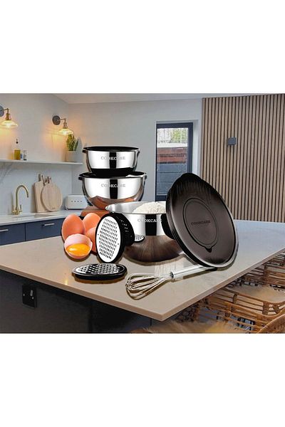 COOKCASE 9 Piece Mixing Bowl Set
