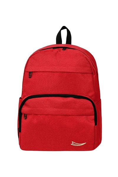 Lifonbag UniSex Red Trendy School BacKpacK - Water ReSiStant, Double DrinKer and Lined
