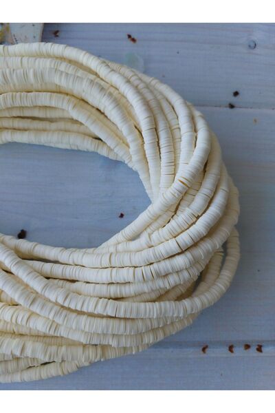 Bonanka خرز عجينة فيمو سلسلة 6 مم - (سلسلتان)