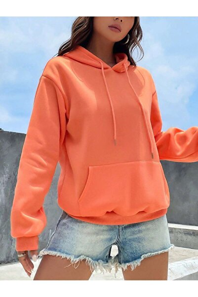 MODAVİBE سويت شيرت نسائي بغطاء للرأس للجنسين MODAVIBE