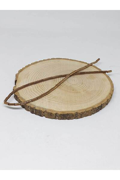 Yasamtohumu 9cm dugi cilindar od hematitnog kamena, četvrtina niza - 4x8mm (3...