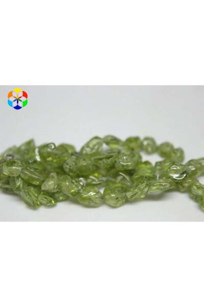 Yasamtohumu Peridot (zebercet) kamen - dužina 9 cm, prirodno kamenje