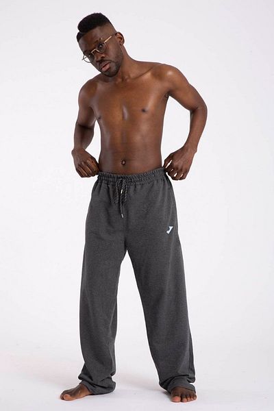 SuFd E Ticaret 100% Cotton Large Size Pocket Zippered Regular Sweatpants