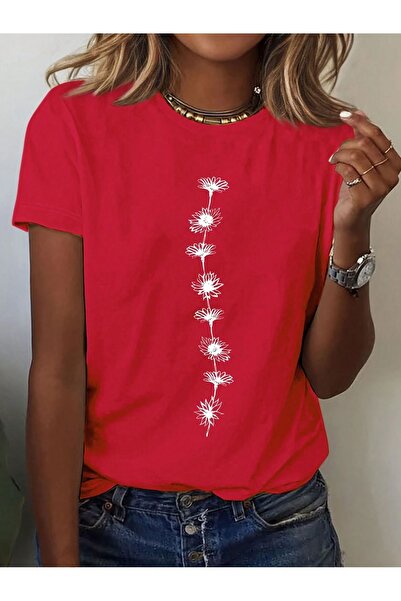 MODAVİBE Tricou imprimat pentru femei Moda Vibe