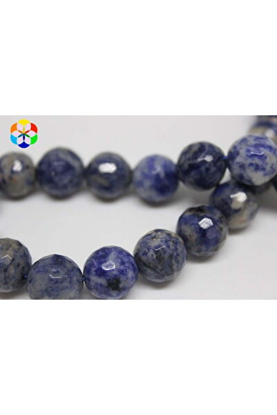 Yasamtohumu Niz od sodalitnog kamena - dužina 9 cm, faset kroj 12 mm