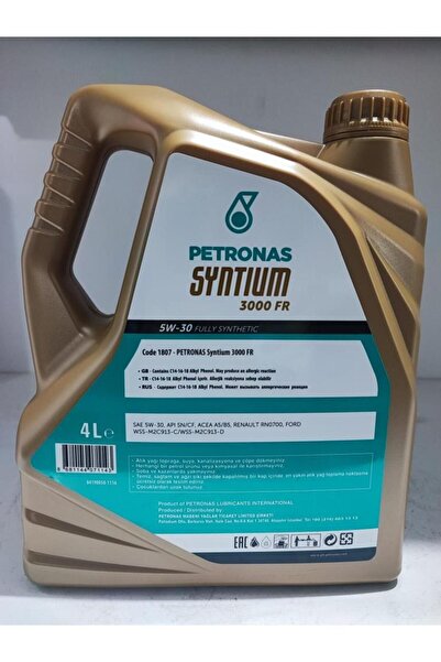 Petronas Syntıum 3000 Fr 5w-30 4 Lt. Motor Yağı Bezinli-dizel-lpg