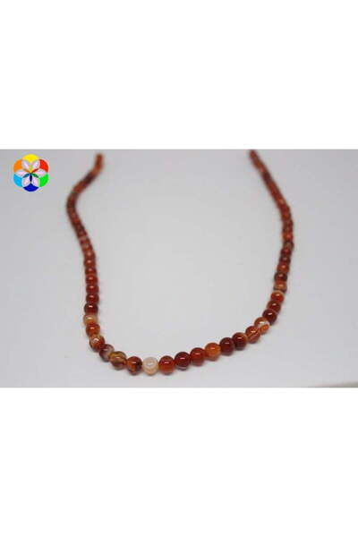 Yasamtohumu Lungimea este de 9 cm. Piatra de agat Quarter String - 6 mm (7666)