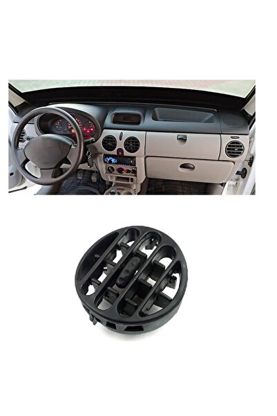 YDSilikon Kangoo 1997-2002 Kalorifer Hava Izgarası Difüzör Siyah Renk 7701045856