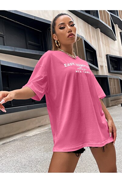 MODAVİBE Γυναικεία - Μοντέρνα κοντομάνικη μπλούζα