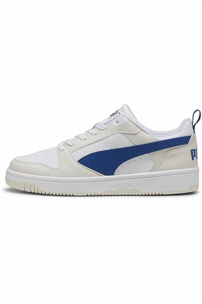 Puma Puma Rebound V6 Low-Vapor Gray-Clyde Royal - White Sneaker