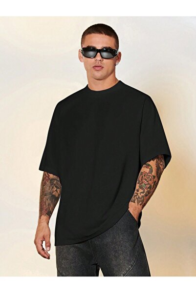 MODAVİBE Ανδρικό μπλουζάκι Oversize Casual Plain - Modavibe