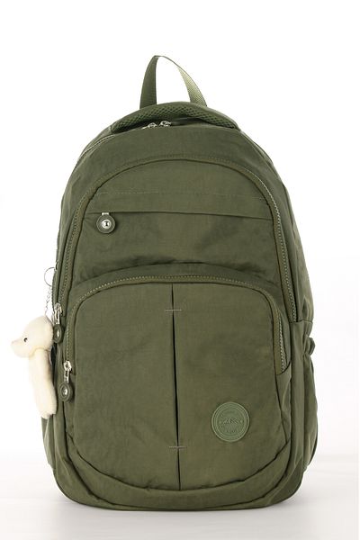 Strong Bag حقيبة مدرسية قوية مجعدة - حجرة كمبيوتر محمول وكمبيوتر محمول متعددة الأقسام للتنزه اليومي والسفر الرياضي
