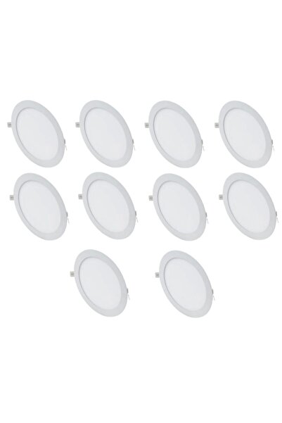 Cata 10 Adet 18 Watt Slim Led Panel Beyaz Işık