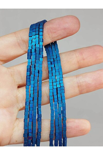 Yasamtohumu 9cm duge perle od hematitnog kamena - 2*2mm (49652)