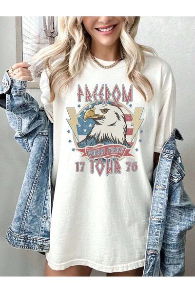 MODAVİBE Γυναικείο μπλουζάκι με στάμπα Fashion Vibe