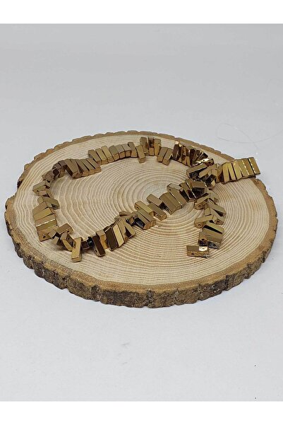 Yasamtohumu Plasă dreptunghiulară cu două găuri cu piatră de hematit - are 9 ...