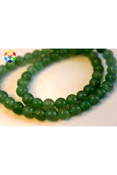 Yasamtohumu سلسلة ربع حجر افينتورين 6 ملم - طول 9 سم