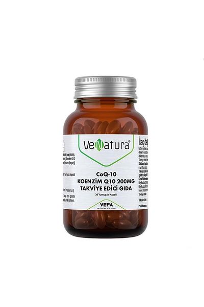 VeNatura Coenzyme Q10 200 Mg - 30 Soft Capsules