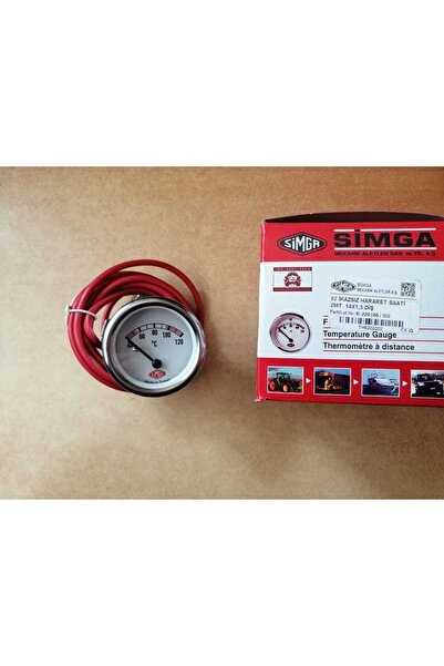 SIMGA Küçük Tip Hararet Saati 052mm 2m Civalı Th5202002