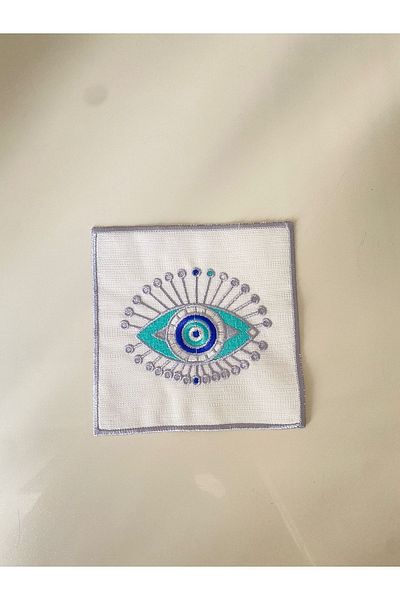 LİNDA MİA Set de 6 șervețele pentru cocktail model Eye