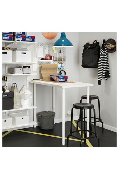 IKEA Knodd Trash Can, Gray