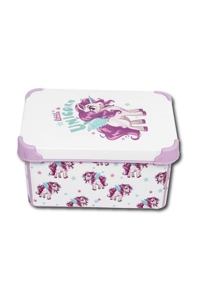 QUTU Διακοσμητικό κουτί αποθήκευσης Style Box Unicorn με μοτίβο 5 L