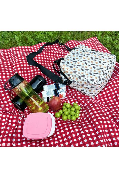 Harika ikizler Isı Insulated Thermal Lunch Bag - Hot/Cold Protection, Food, Camping, Office Bag