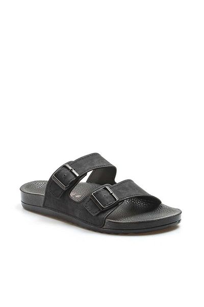 My Hafhaf 45 - 47 Special Black Anatomical Sole Men's Slippers