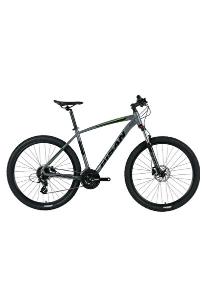 Bisan MTX 7300 27,5 17-43 HD Dağ Bisikleti Metalik Gri-Yeşil