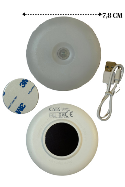 Cata CT-5180 4000K (Günışığı) Mıknatıslı Kabin Led Aydınlatma (10 Adet)