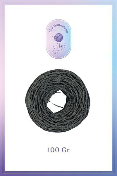 Mai Handmade 100 G Γκρι Πλεκτό και Χαρτί - IP