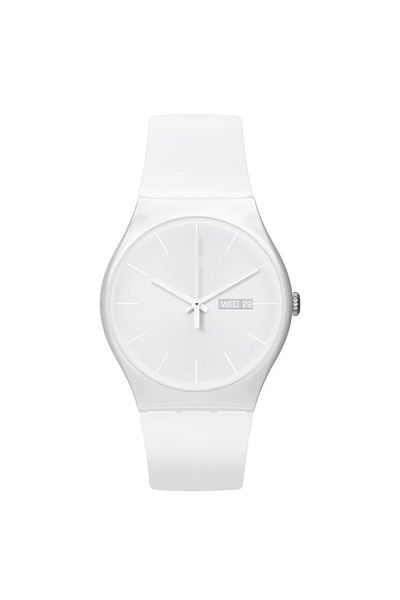Swatch SO29W704-S14 Swatch White Rebel Unisex Wristwatch
