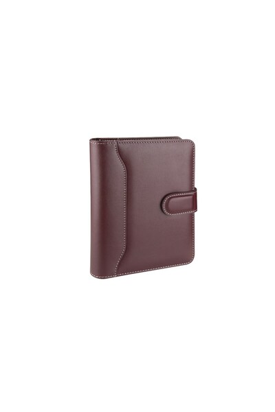 2K Organizer Agenda with Case A5 Undated Lined 160 Sheets 14X20 Notebook Medium Language Rainbow Vegan 1