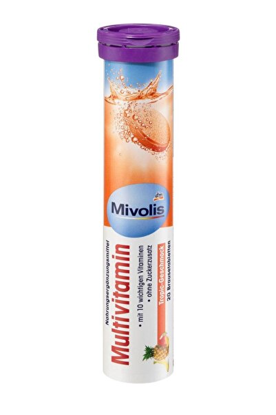 mivolis Alman Kalitesi Dm Karışık Meyveli Multi Vitamin Meyve Suyu Içecek Tab...