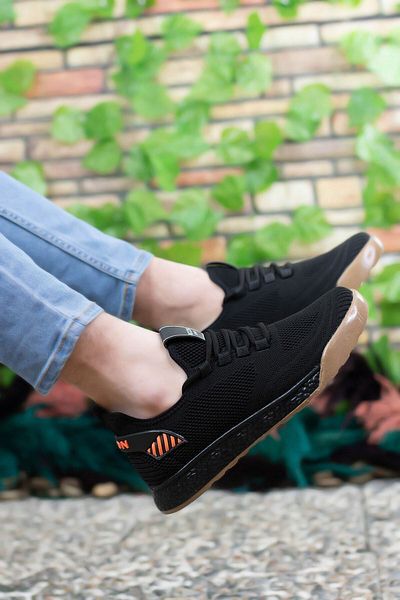 Riccon Unisex Μαύρα Αθλητικά Παπούτσια0012430