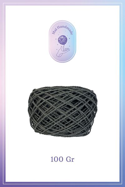 Mai Handmade 100 G Γκρι Πλεκτό και Χαρτί - IP