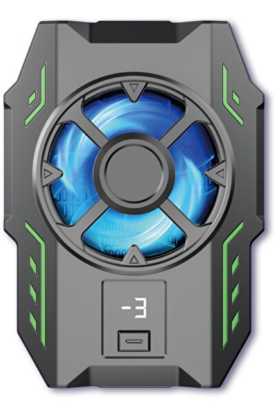 SPRANGE 3 Kademeli Led Göstergeli Cep Telefon Soğutma Fanı Radyatör Soğutucu