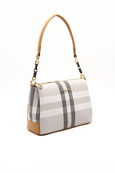 Silver Polo A.Taba SP910 Жіноча сумка через плече - Срібна та поло A.Сіра