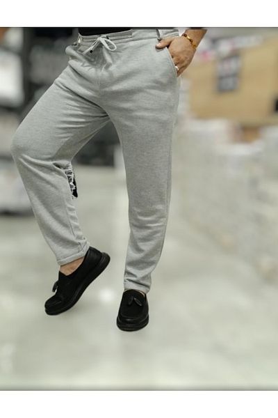 Edacan Men's Jogger - ButtoneD anD Double Leg Trousers