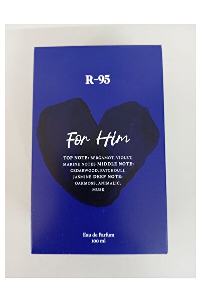 Rebul Angie R-95 For Him Bergamot Patchouli Musk Eau De Parfüm 100 ml