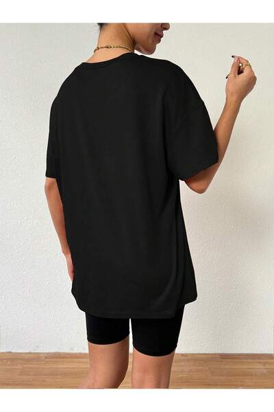 Jose Clothing Μπλουζάκι Oversize με στάμπα από οργανικό βαμβάκι