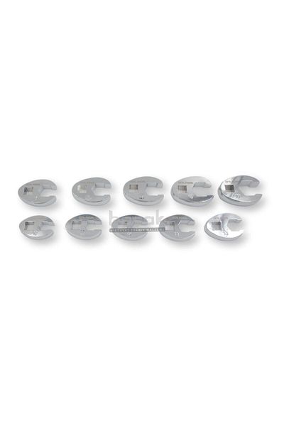 CETA FORM C15-rh10 10 Piece Wrench and Crow Foot Set - 3/8 Inch