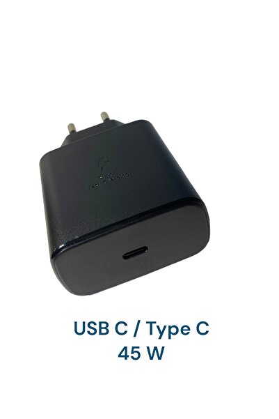 güvenlisepet 45 W Type C Hızlı Şarj Aleti Cihazı Seti 1 Mt. TypeC to TypeC Kablo +USB C Kafa Xiaomi Redmi Samsung