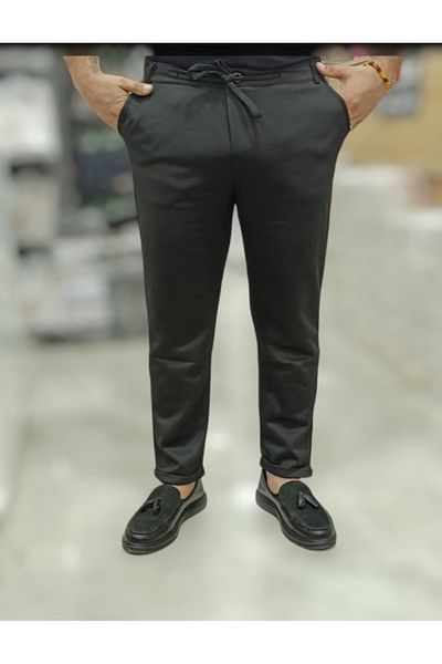 Edacan Men's Jogger Pants - ButtoneD anD Double Leg