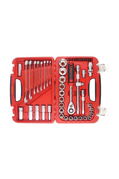 CETA FORM 49 Pieces 1/2" 8-32mm Socket and 8-19mm Wrench Set C20-49Ph2