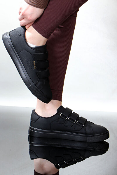 Kinetix Women's Comfort Sneakers - Velcro Skin Sports Shoes