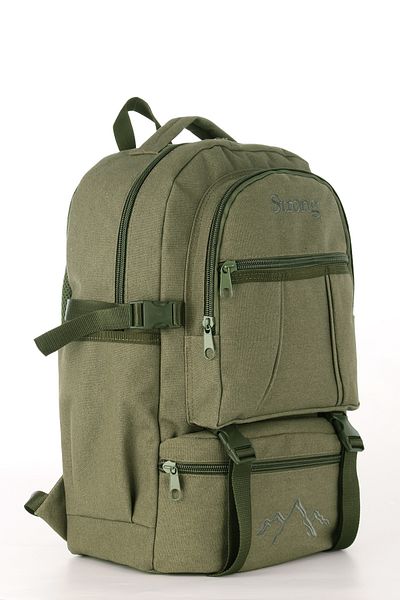 Strong Bag STRONG Unisex σακίδιο πλάτης εξωτερικού χώρου - Ύφασμα καμβά, θήκη φορητού υπολογιστή, σακίδιο πλάτης Mountaineer Escp01
