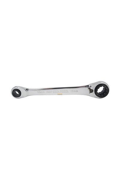 CETA FORM B07-b01 4-Piece Ratchet Combined Wrench 10 - 13 - 17 - 19mm
